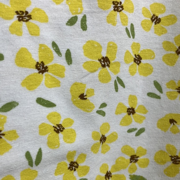 Zara Floral Balloon Sleeve Shirt - Picture 6 of 7